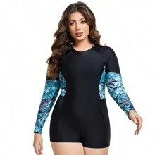 Women Rashguards - Green - View 1
