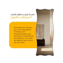 Large Organic Pinterest Mirror 44x64cm - Mod. Paris - 黑色 - 查看 7
