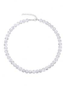 1 pieza Collar de béisbol unisex, collar de cuentas inspirado, collar de cristal - collar - Ver 6