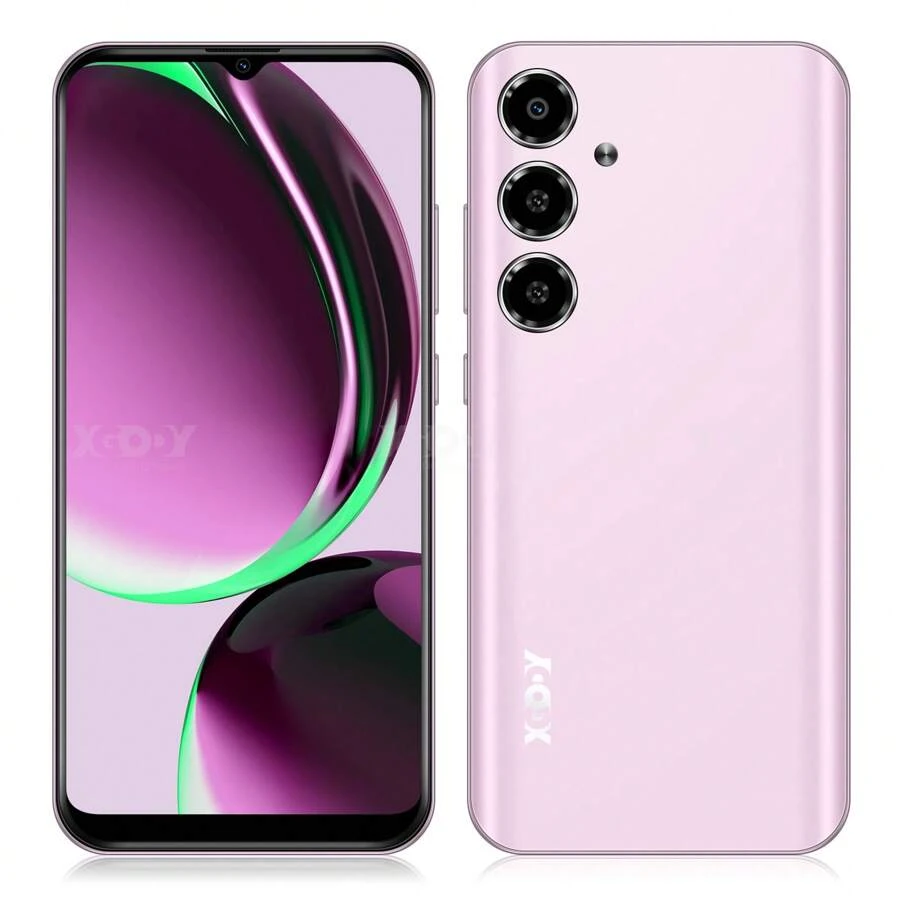 XGODY New 4G Unlocked Android 6.5 In Mobile Smart Phone Dual SIM 64 GB Smartphone - Purple - View 1