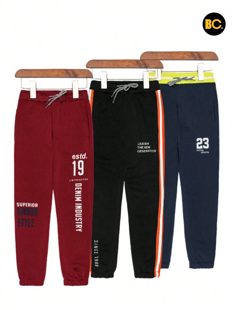 3 Pieces Boy's Pants Fashion Combined Modern