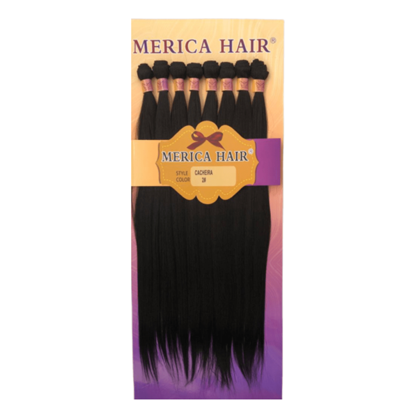 Cabelo Orgânico Para Entrelace Liso Natural 65cm 280gr