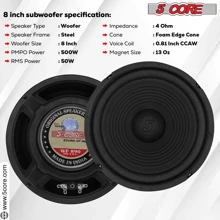 Altavoces para Coche - Negro - Ver 2