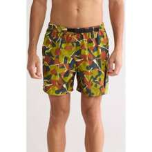 Nike Volley 5-Inch Swim Trunks - Moss - View 1