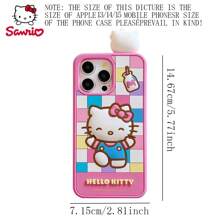 SANRIO 1 件 官方授权可爱卡通手机壳 Melody 家庭手机保护套防水防摔硅胶手机壳圣诞节礼物节日派对礼物送给朋友 - 家族 - 查看 13
