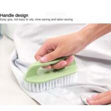 Housework Kitchen Cleaning Brush Soft Bristles Bathroom Shoe Brush - Hồng - Xem 8