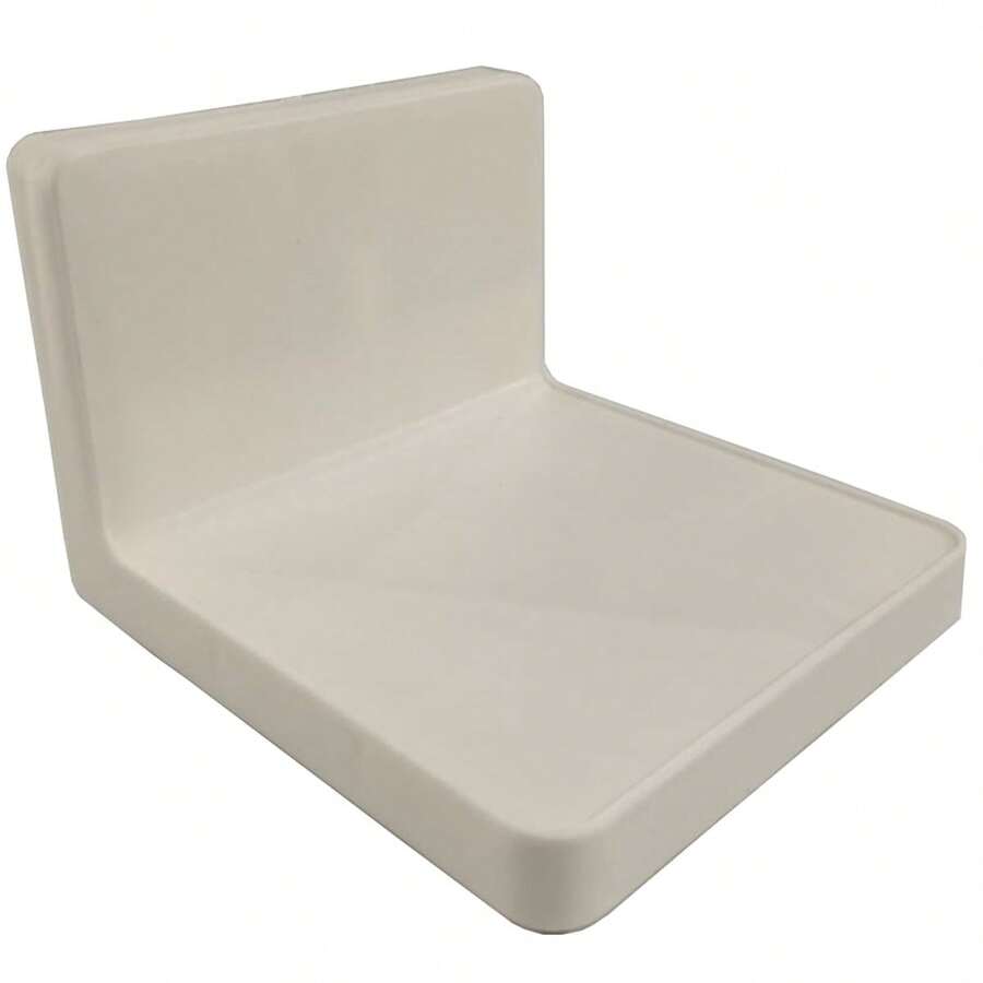 Kit 4 Multipurpose Shelves Adhesive Support Easy Organizer - 白色 - 查看 1