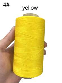 1 Rolo de Linha de Costura Doméstica 40/2 em 40 Cores, Preto e Branco, 3500 Jardas, para Artesanato em Roupas e Calças, Acessórios para Costura Manual, Linha de Costura DIY - Multicolorido - Ver 27