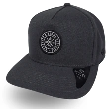 Anth Co Original Curved Brim Cap Snapback Closure Streetwear - Grey - View 1