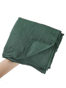 1 件装 女士时尚纯色印花头巾围巾长披肩头巾头巾头带面纱衣服 - 彩色 - 查看 26