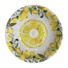 Melamine Pasta Bowls Set Of 4 - Lemon Design - View 2