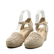 Women Platforms & Wedge Sandals - Beige - View 3