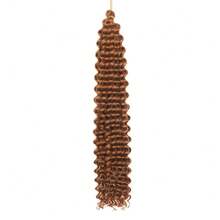 Deep Water Wave 22inch Wholesale Curly Crochet Braid Hair Ombre Wavy Curls Water Wave With Curly Ends - Multicolor - View 13