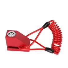 1pc Yellow/Red/Green/Blue/Black/Orange For Motorcycle Motorbike Security Disc Lock Minder/Reminder Cable/Coil  Features: NEW 2023 VIPER MOTORCYCLE DISC LOCK REMINDER DISC LOCK SPRING CABLE/COIL REMINDER LOOP AT BOTH ENDS WILL FIT ON ALL DISK LOCKS NICE QUALITY FITS BETWEEN HANDLEBAR LEVER AND FITTED DISC LOCK  Package Including: 1pc