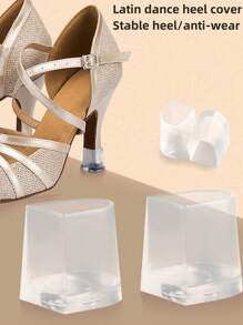 1/3双高跟鞋套，防滑拉丁纤细高跟舞鞋套，鞋子护理套，鞋子保护套，耐磨套
