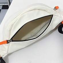 Bag Shoulde Waist Chest Crossbody Bag Men Women Adjustable Strap - 黑色 - 查看 4