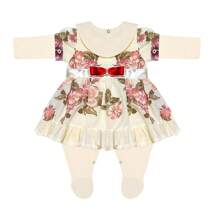 Grazi Baby Long Sleeve Jumpsuit - 米色 - 查看 1