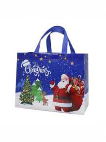 可爱卡通派对厚无纺布手提袋，适用于零售店、精品店、超市 - 彩色 - 查看 5