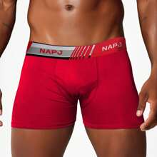 Kit 10 NAPJ Plain Boxer Briefs For Men - Nhiều màu - Xem 7