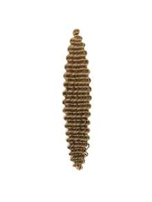 Deep Water Wave 22inch Wholesale Curly Crochet Braid Hair Ombre Wavy Curls Water Wave With Curly Ends - Multicolor - View 3