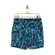 Volley 5-Inch Swim Trunks - Blue Lightning - View 4