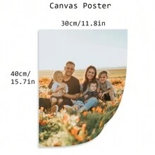 1Set Personalized Custom Canvas Prints With Diy Frame Canvas Poster Print Wall Art Pictures Family Photos Perfect For Living Room Bedroom Home Decor Ornamental Exquisite, Modern, Contracted Custom, Personalized, Unique Ideal Gifts For Him Her, Boyfriend, Girlfriend, Dad, Mom, Family, Friends For Anniversaries, For Valentine's Day, For Mother's Day, For Birthdays, For Children's Day, For Father's Day, For Graduation, For Weddings, For Housewarming Dining Room, Living Room, Valentine Day Decor - Multicolor - View 13