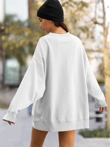 Blouse Moletom Gato Mochila Cat Fofo Japanese CANGURU 2416 FLUXOGEEK - White - View 6