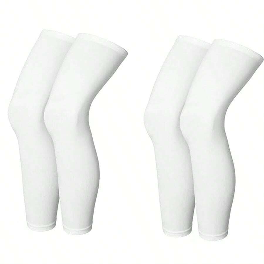 2/4pcs Cycling Sunscreen Leg Cover Thin Summer Ice Silk Outdoor Foot