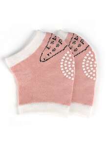 2pcs Kids Crawling Knee & Elbow Pads, Anti-Slip Padded Knee Protection For Infant Toddlers - Multicolor - View 9