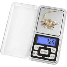 1 Báscula Digital Gramera Electrónica 500g Gran Precisión - Gris - Ver 3