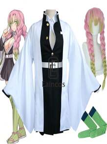 Cosplay para mujer de mitsuri - Blanco y Negro - Ver 2