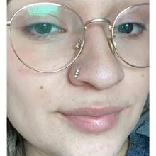 Nose Rings Hoop Nose Rings For Women 20g Nose Rings Studs L Shape Nose Piercings Nose Ring Surgical Steel Corkscrew Nose Rings Hoops