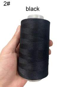 1 Rolo de Linha de Costura Doméstica 40/2 em 40 Cores, Preto e Branco, 3500 Jardas, para Artesanato em Roupas e Calças, Acessórios para Costura Manual, Linha de Costura DIY - Multicolorido - Ver 28