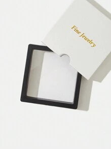 Cubic Zirconia Decor Silver Stud Earrings Holiday - Yellow Gold - View 5