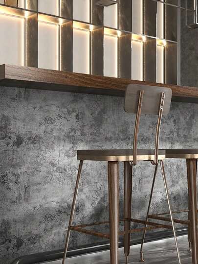 Roll Grijs Concrete Wallpaper DIY Matte Thick Cement Contact Paper Peel Stick Countertop Removable Waterproof Adhesive Furniture Stickers Industrial Vinyl Wand 15.7x393.7 Inch,Renovation Panels,Wall Paper, Wallpapers, ation Items Refresh Your Home,Rama view 4