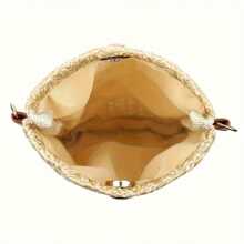 1 条带口袋的手机带、夹式和钱包式斜挎手机带、美观、舒适、可调节、夏季沙滩包、多功能单肩斜挎包、编织直立手机包、编织零钱包。 - 彩色 - 查看 9