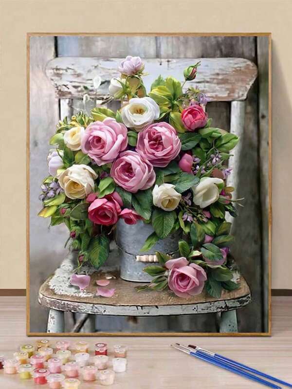1 conjunto Pintura personalizada DIY pintura al óleo digital sin marco, 40*50CM, decoración del hogar, regalo de cumpleaños, regalo de vacaciones