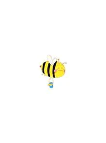 1pc Creative Cartoon Bee Brooch Pin, Fashion Accessory Decor For Clothes, Backpacks, Back To School Gift - Yellow - View 7