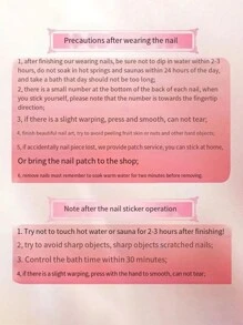 120Pcs Short Square Acrylic Pure Nude Pure Polish Press On False Nails Acrylic Nails Nude Square Nail Set Gift Idea Exclusive Gift For Women And Girls Nail Supplies Nails - Apricot - View 7