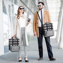 Maelstrom Insulated 19L Lunch Bag Women/Men, Lunch Box For Men,Leakproof Lunch Cooler Bag, Lunch Tote Bag - Màu Xám nhạt - Xem 9