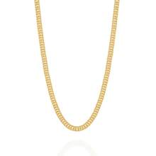 CORRENTE OURO MASCULINA GROSSA ROMMANEL GRUMET DUPLO OURO 18K 60CM 530749 - Ouro amarelo - Visão 1