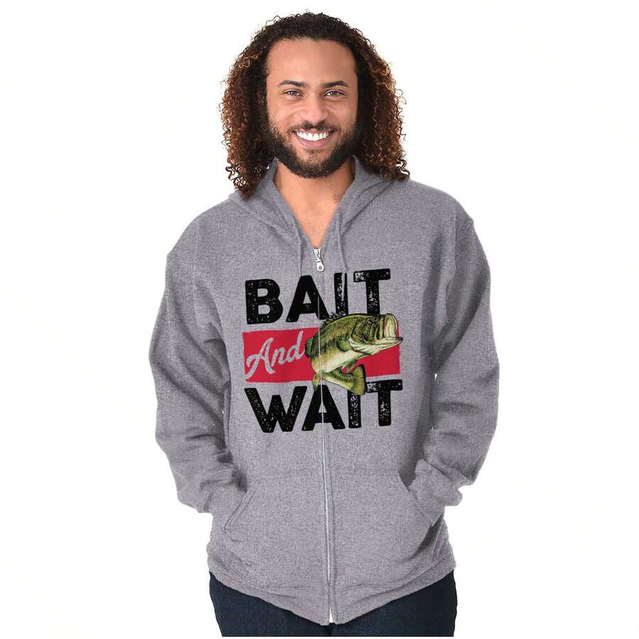 Sudaderas con Cremallera y Capucha para Hombre - Gris deportivo - Ver 1