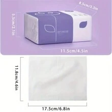 1/2/6-Piece Ultra-Soft 4-Ply Tissues, 240 Counts - , Portable & Thick For Home And Commercial Use - Multicolor - View 2