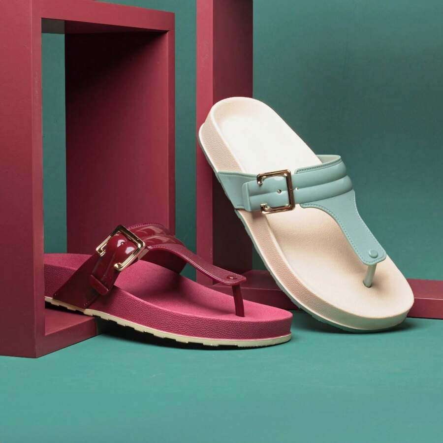 Adult Women's Papete New Model Buckle Detail - 白色 - 查看 1