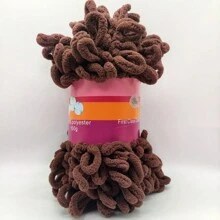 1 件/8 米柔软毛绒球纱线，100 克绞纱，适用于 DIY 手工编织娃娃、包包、毛衣、毛毯 - 彩色 - 查看 25