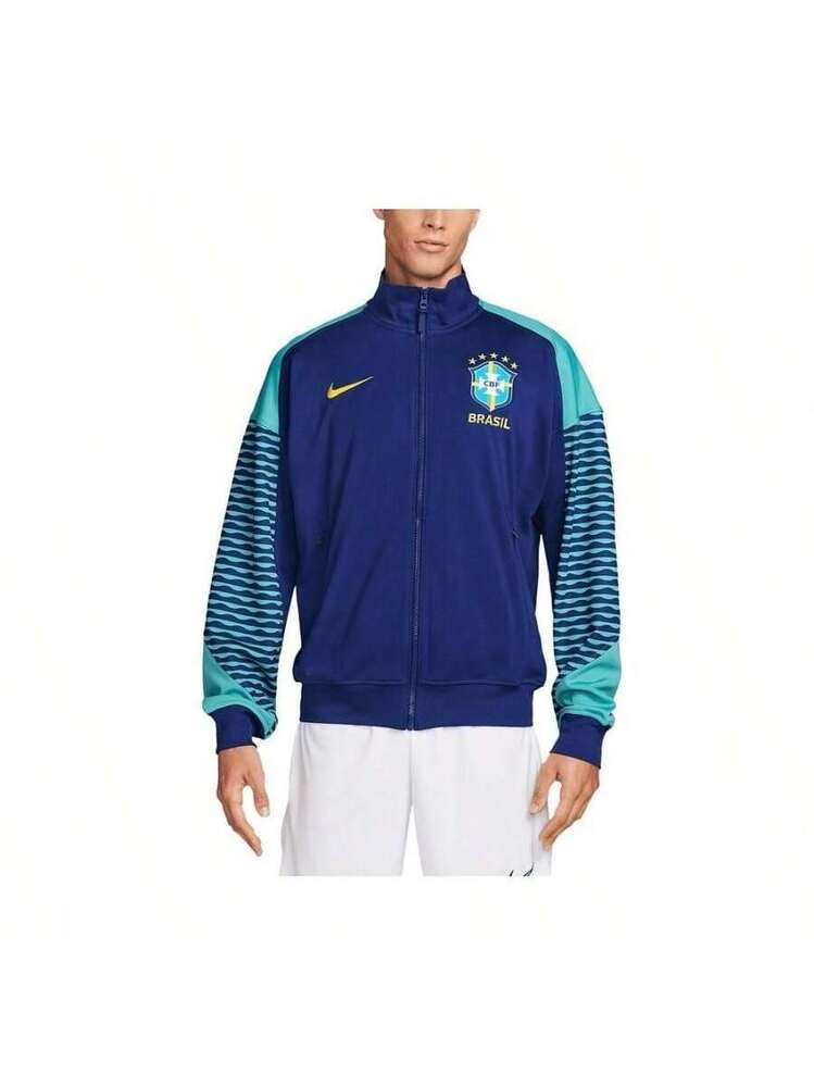 Nike Men's Navy Brazil Nanal Team 2024 Academy Pro Performance