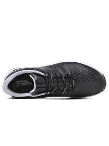 Spikeless Golf Shoes Men Waterproof Golf Shoes Comfortable Breathable Golf Footwear Mens Golf Sneakers Golf Walking Shoes - màu đen - Xem 5