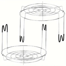 1pc Rack Canning Rack Stainless Steel Steamer Canning Jar Rack Canner Rack Canning Supplies Kit For Regular Wide Mouth Mason Jars And Ball Jars Kitchen Organizers And Storage Kitchen Accessories Seafood Boil - Multicolor - View 6