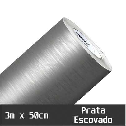 Adesivo Vinil 3 metros Tons de cinza A Prova D'água Para Envelopamento de Geladeira Móveis em Geral