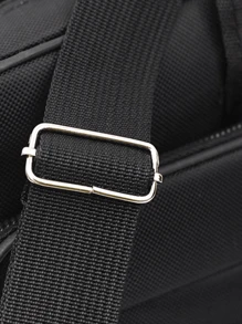 Large Capacity Laptop Bag Multi-Pocket Classic Briefcase For Messenger Bag For Back To School Commute Anti-Theft Compatible Vintage Work Lightweight Gift For Father Husband Shoulder Bag Document Bag Gift College Bag Multi-Functional Man Bag Students Halloween Professional Computer Large Capacity Scream Computer Bag Thanksgiving Purse Holiday Bag Tote Bag Black Bag Fall Travel Christmas Winter Gifts Multi-Functional Outdoor Portable Fashionable Casual Clutch Handbags Laptop Case Hip Bag Travel Essentials Holiday Essentials Bag For Men Bags Men Summer Vacation Bag Pack - Black - View 7